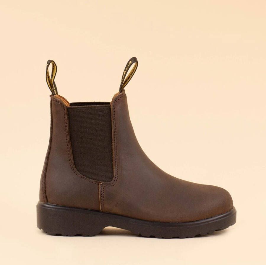 Bisgaard Kim leren chelsea boots donkerbruin