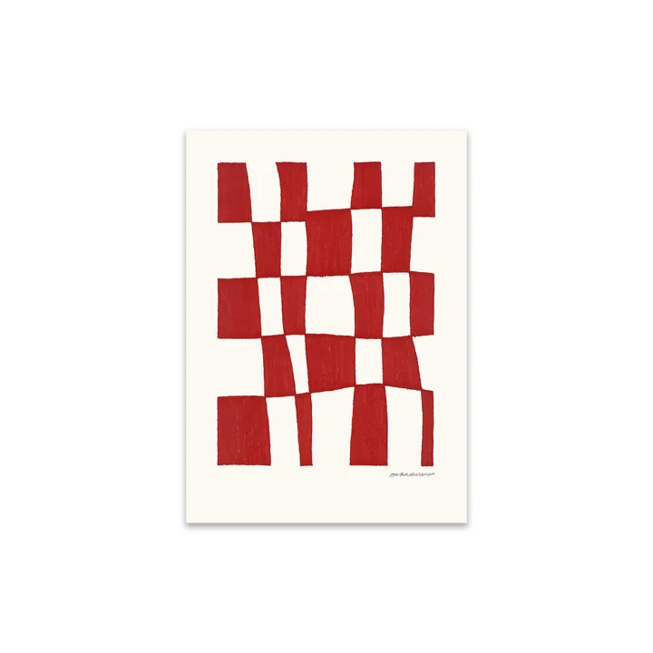 The Poster Club - Square Days von Leise Dich Abrahamsen, 30 x 40 cm