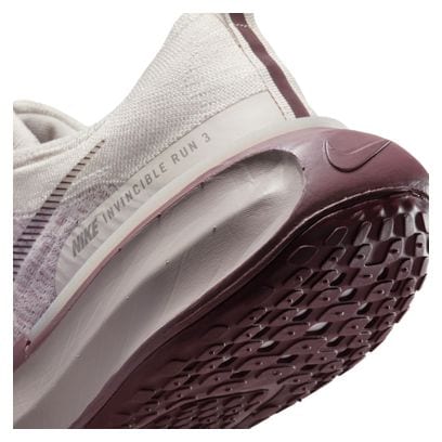 Chaussures Running Nike Invincible 3 Blanc/Gris Homme