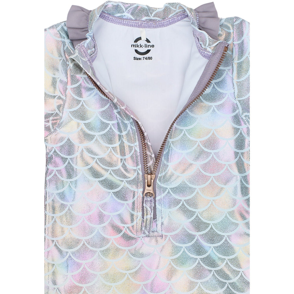 Køb Mikk-Line Lavender Aura AOP UV Badedragt Flæse Recycled