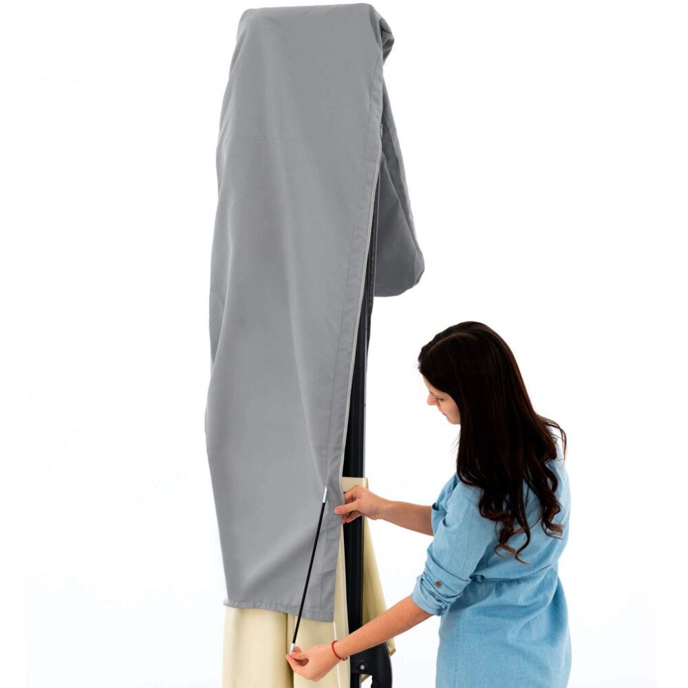 PARASOLLTREKK DOPPLER ACTIVE OPP TIL Ø370CM/350X260CM GRÅ