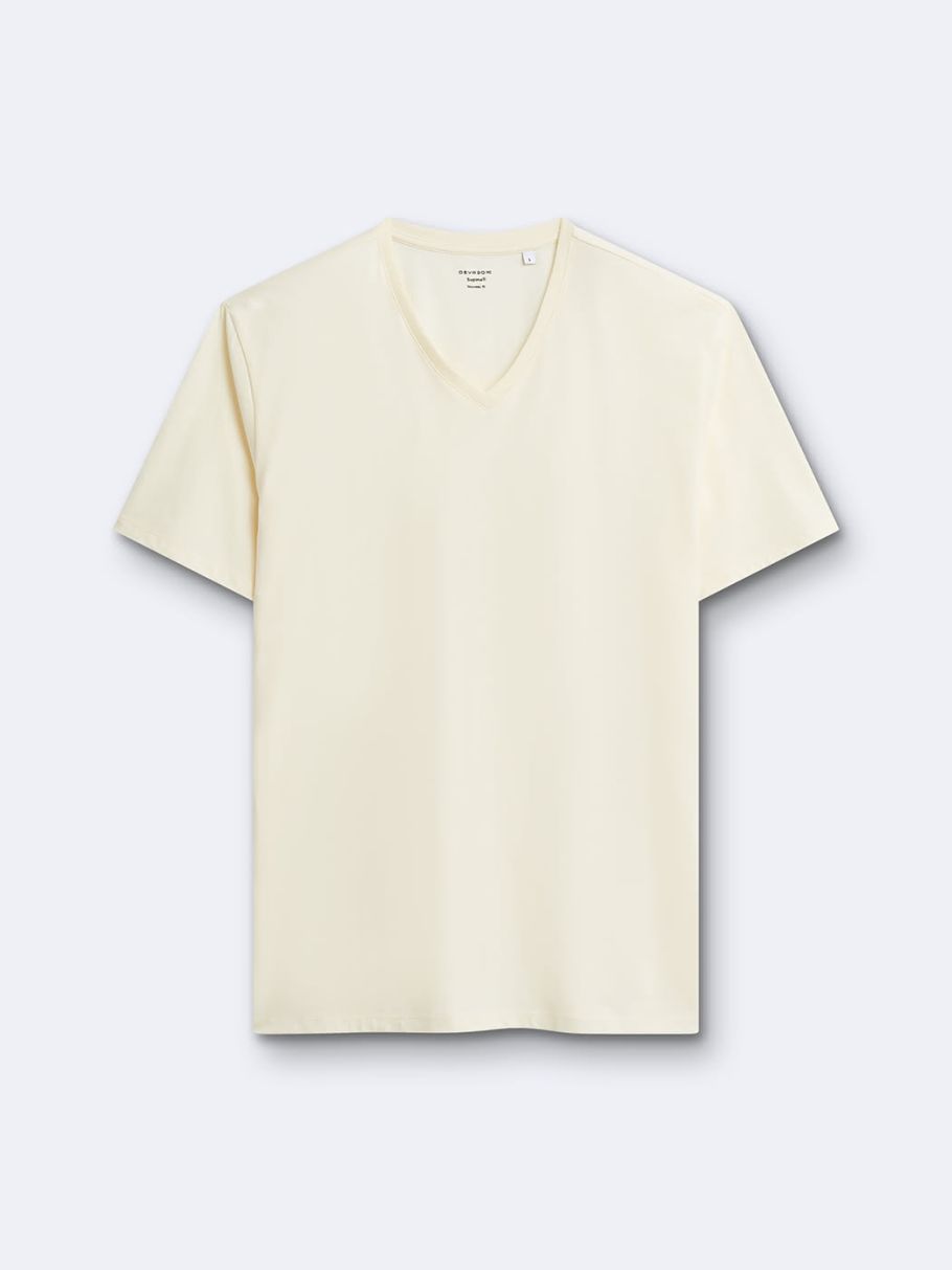 Tee-shirt col v uni