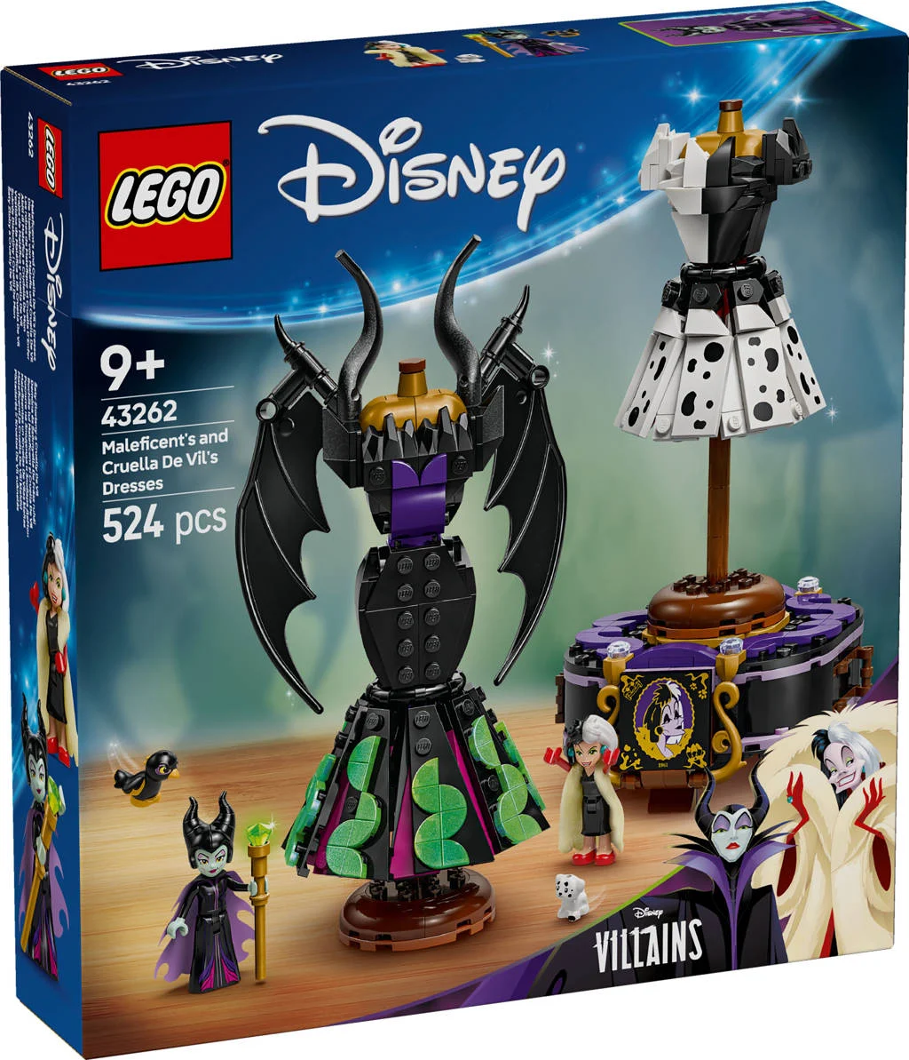 Villains De jurken van Maleficent en Cruella De Vil 43262
