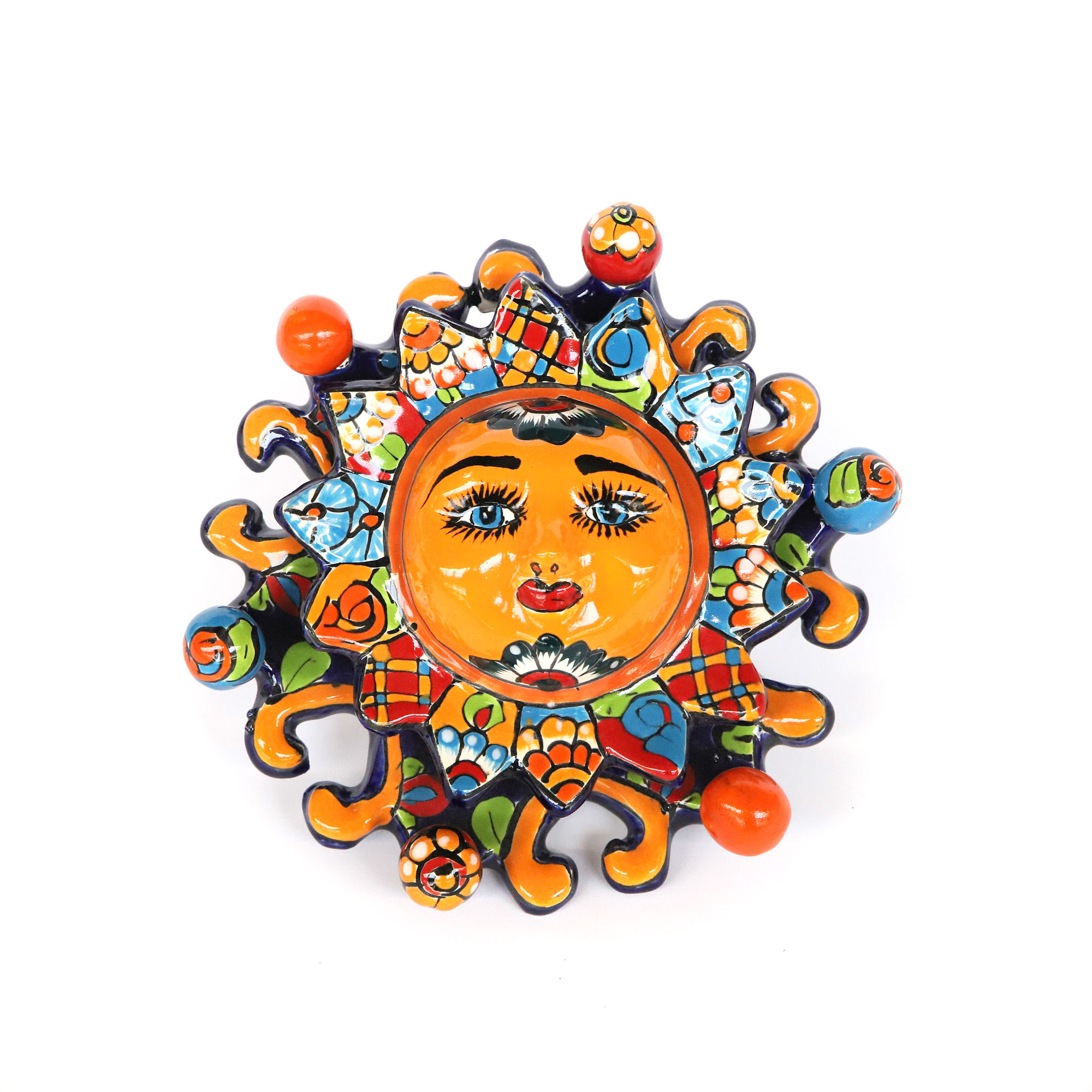 Keramik-Wandschmuck 'Esperas', multicolor, Ø 20 cm, L 5 cm günstig bestellen