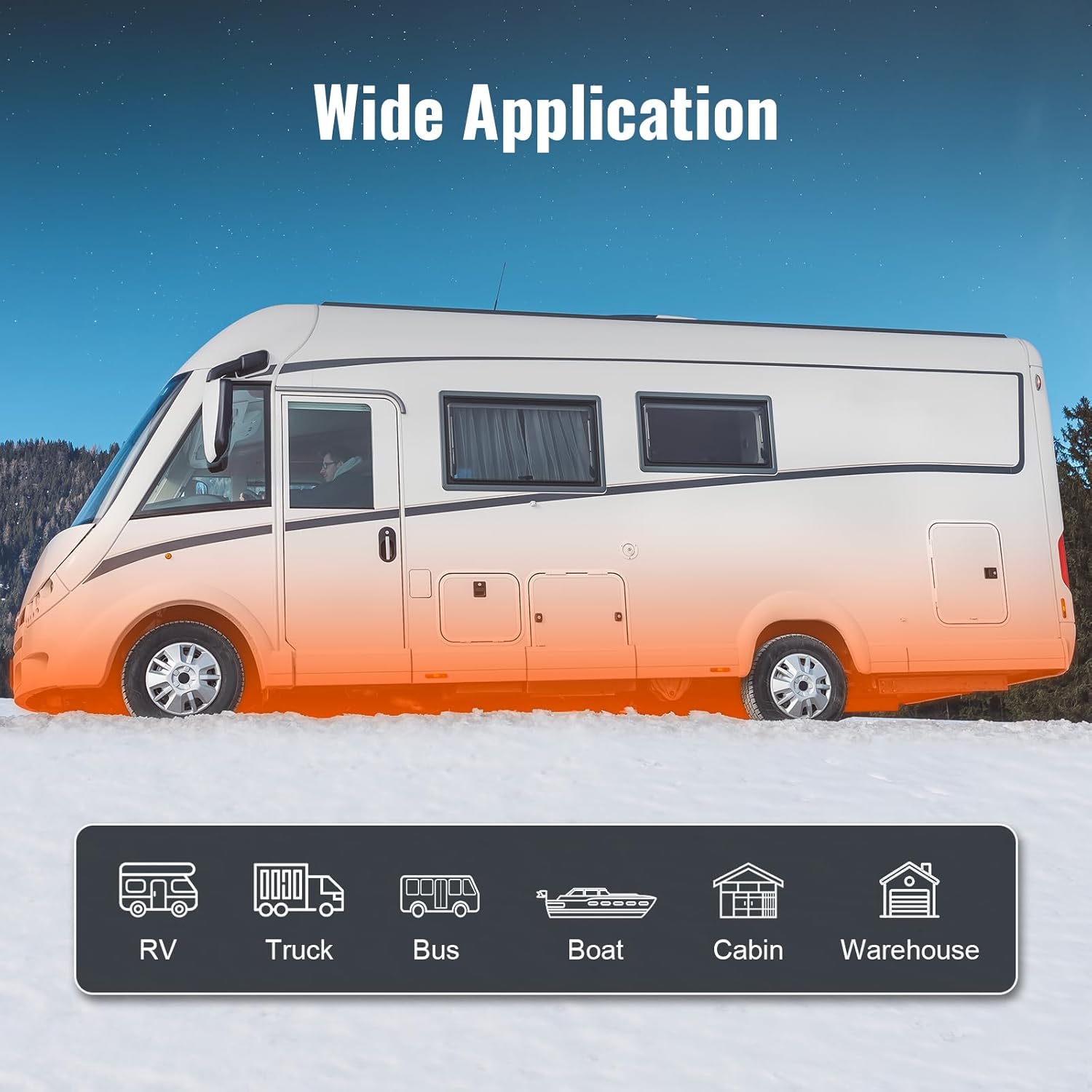 VEVOR Luft Dieselheizung Standheizung 12 V 8 kW, Luftheizung Air Diesel Standheizung Lufterhitzer, 0,16–0,62 L/Std. Dieselheizung mit LCD-Display & Fernbedienung Air Diesel Heizung
