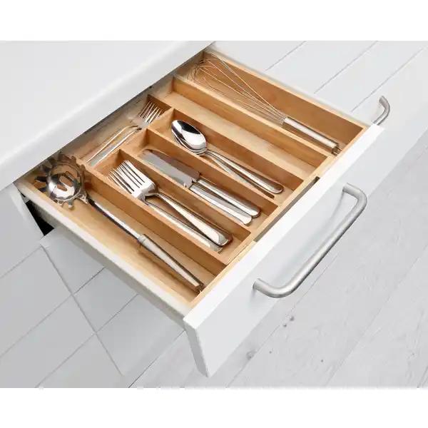 Besteckkasten aus Gummiholz