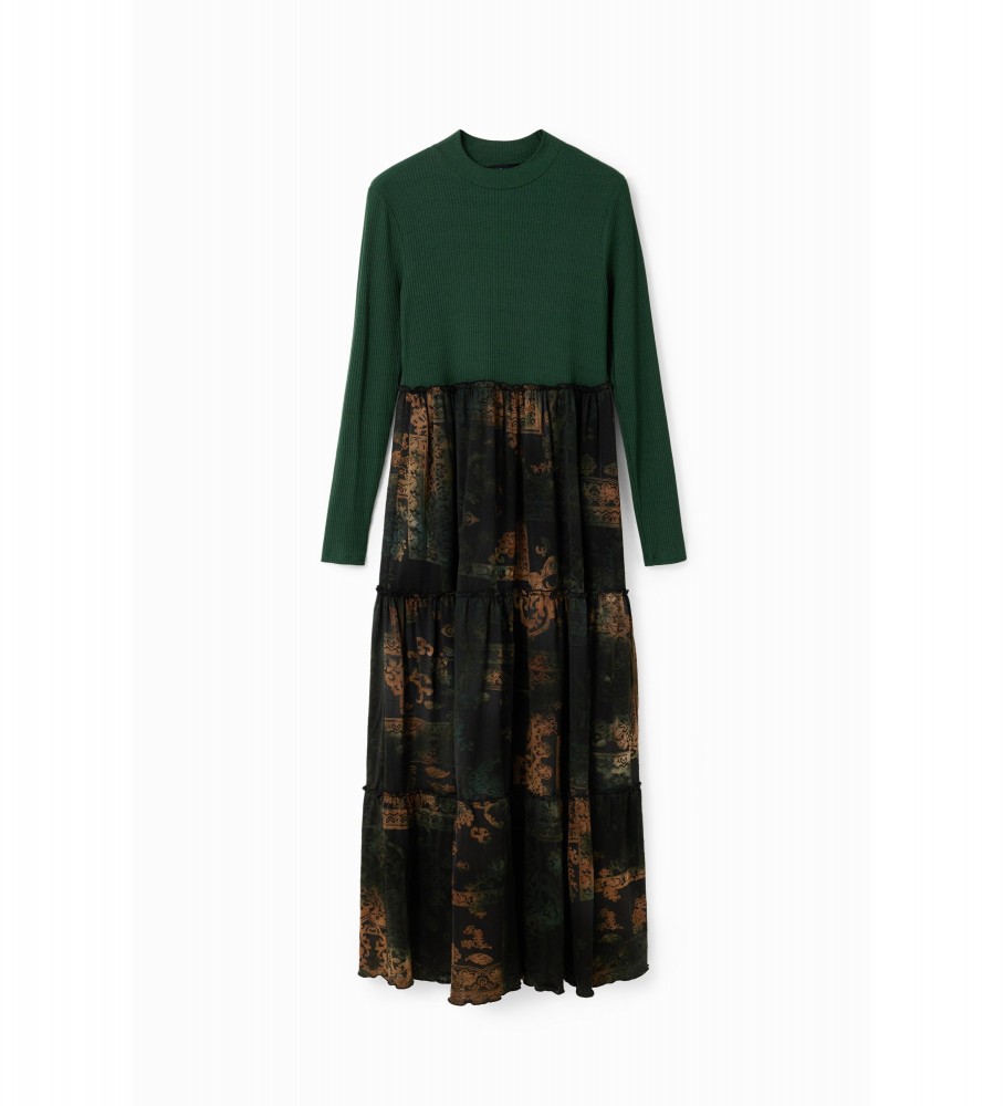 Vestido verde Lena da Desigual
