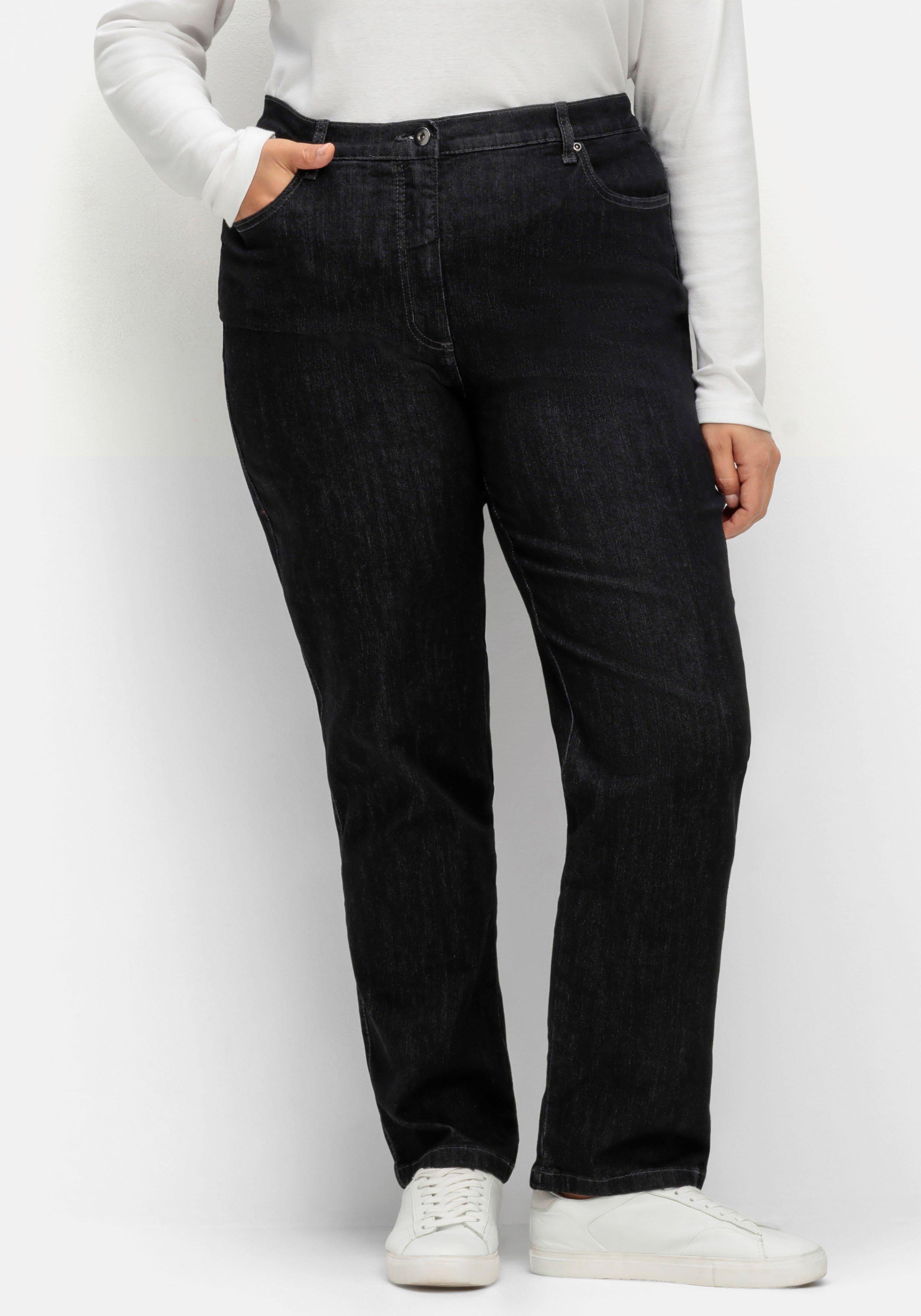 Gerade Jeans in 5-Pocket-Form