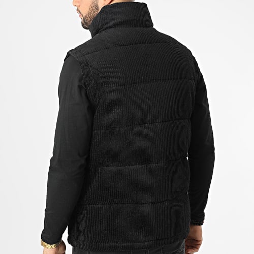 Veste Zippée Sans Manches AN13001 Noir
