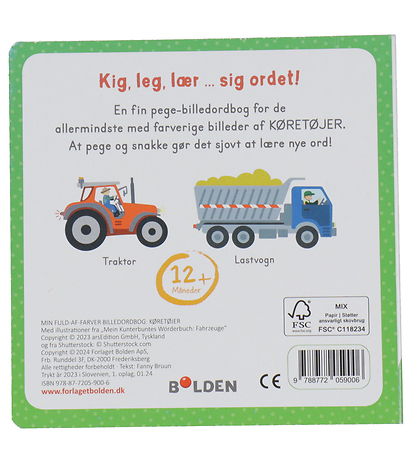 Forlaget Bolden Billedbog - Min Fuld-Af-Farver Billedordbog - K?