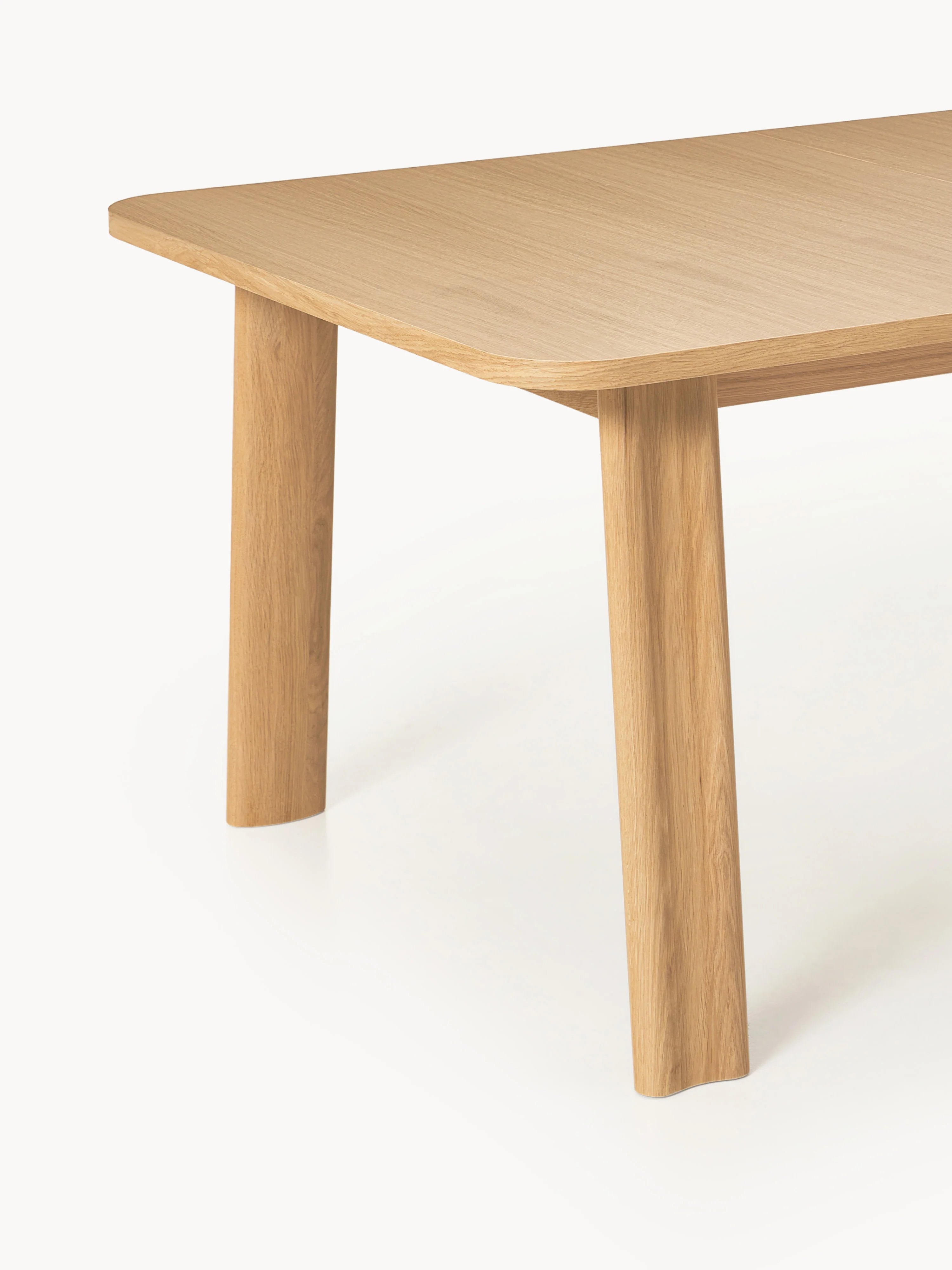 Uitschuifbare eettafel Ember, in verschillende formaten