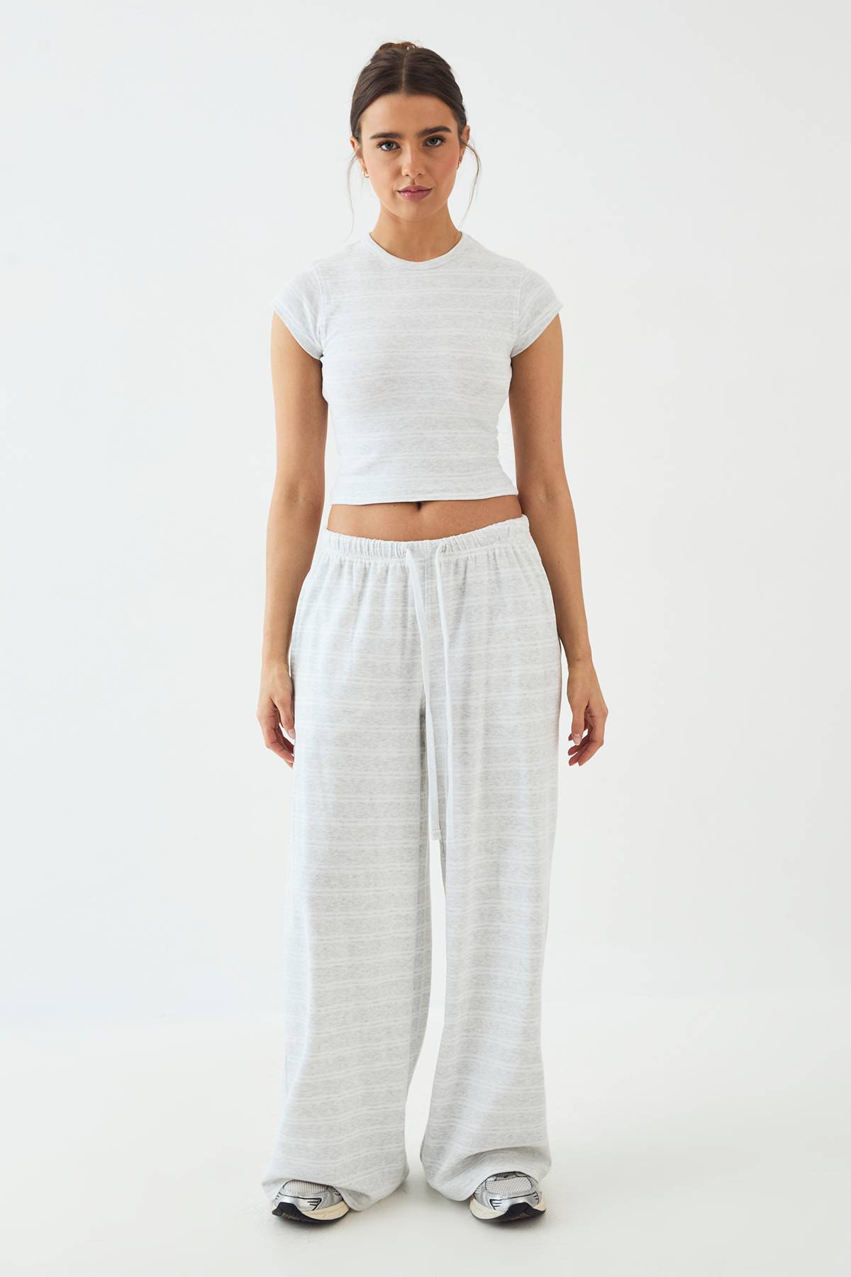 Pantalon Large à Rayures DSGN Studio