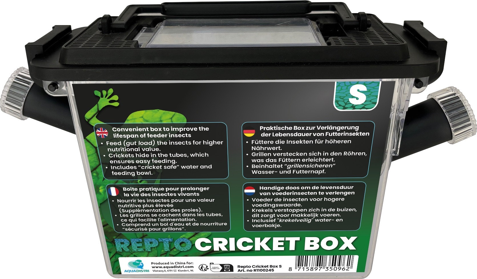 Repto Cricket Box S 21x9x15cm