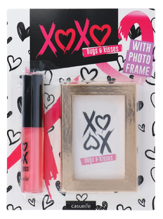 Casuelle Xoxo Geschenkset Lipgloss & Fotolijst 1ST