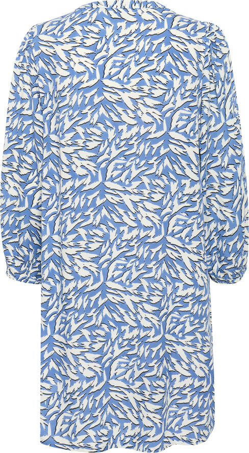 Kaffe KAjetta Tunic Blue/white graphic animal