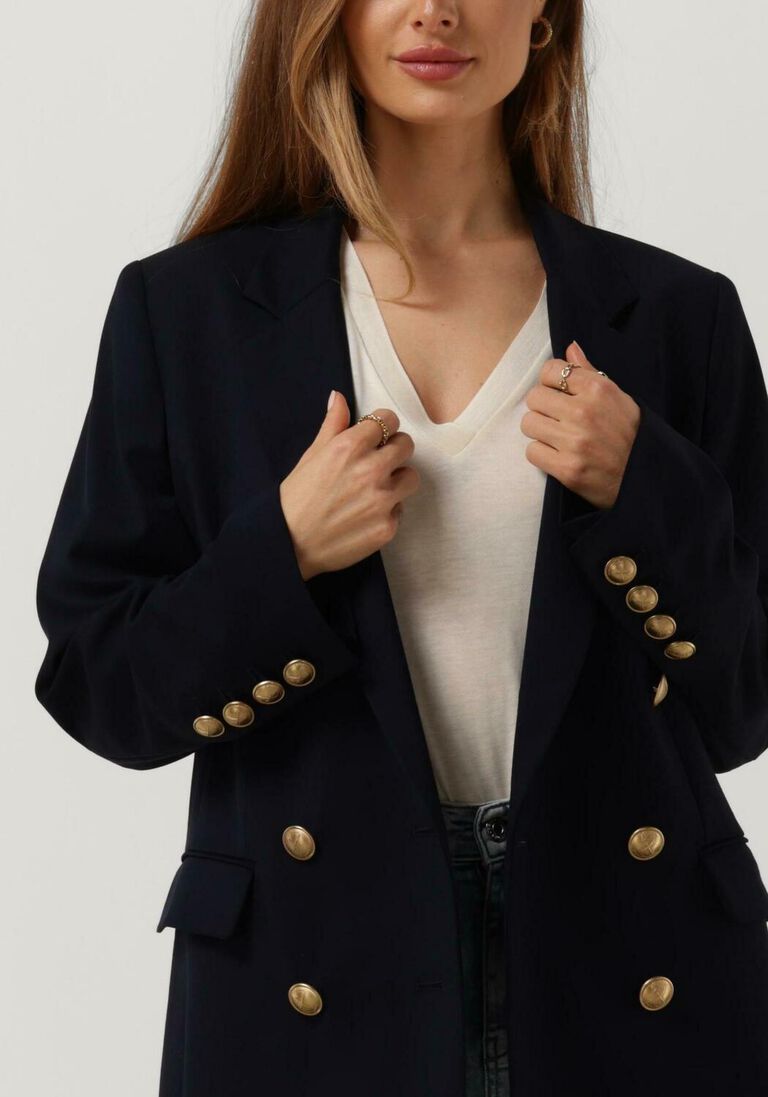 DRYKORN donkerblauwe drykorn blazer amersham 2