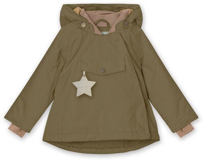 MINI A TURE Wang Vinterjakke, Capers Green