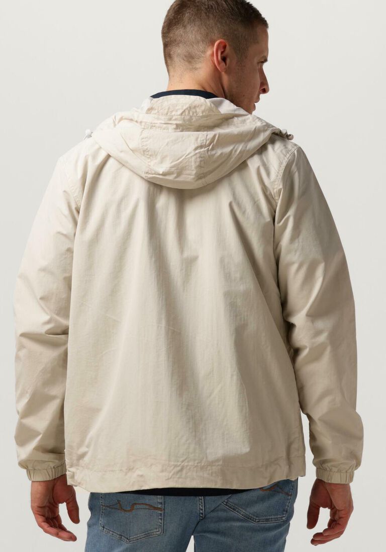 LYLE & SCOTT beige lyle & scott jack zip through hooded jacket