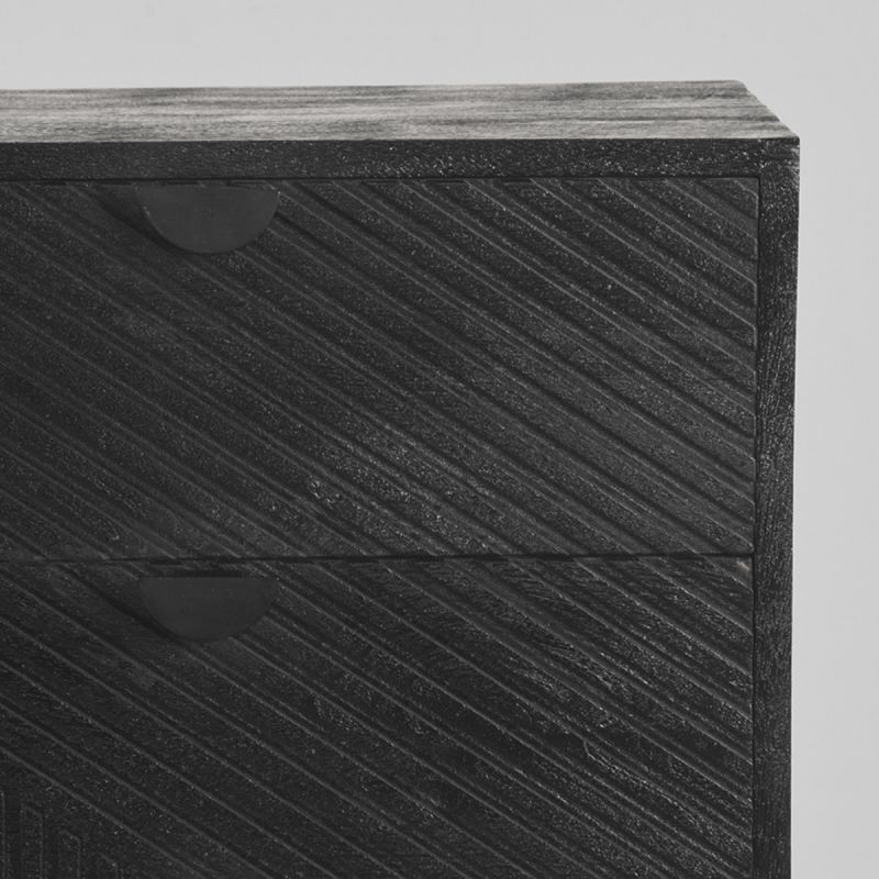 Ladekast Zwart AC-49.058 Cotia B50 x D30 x H90 cm
