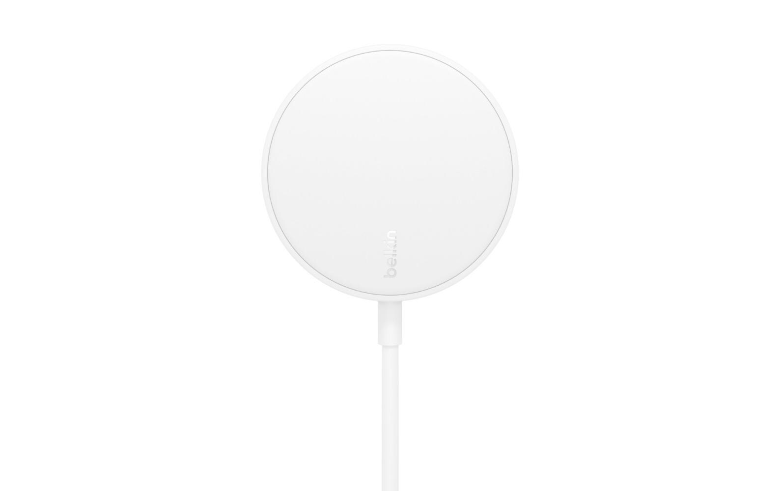 Wireless Charger Pad MagSafe for Apple devices WeissDrahtloses Ladepad für MagSafe kompatible Apple Geräte