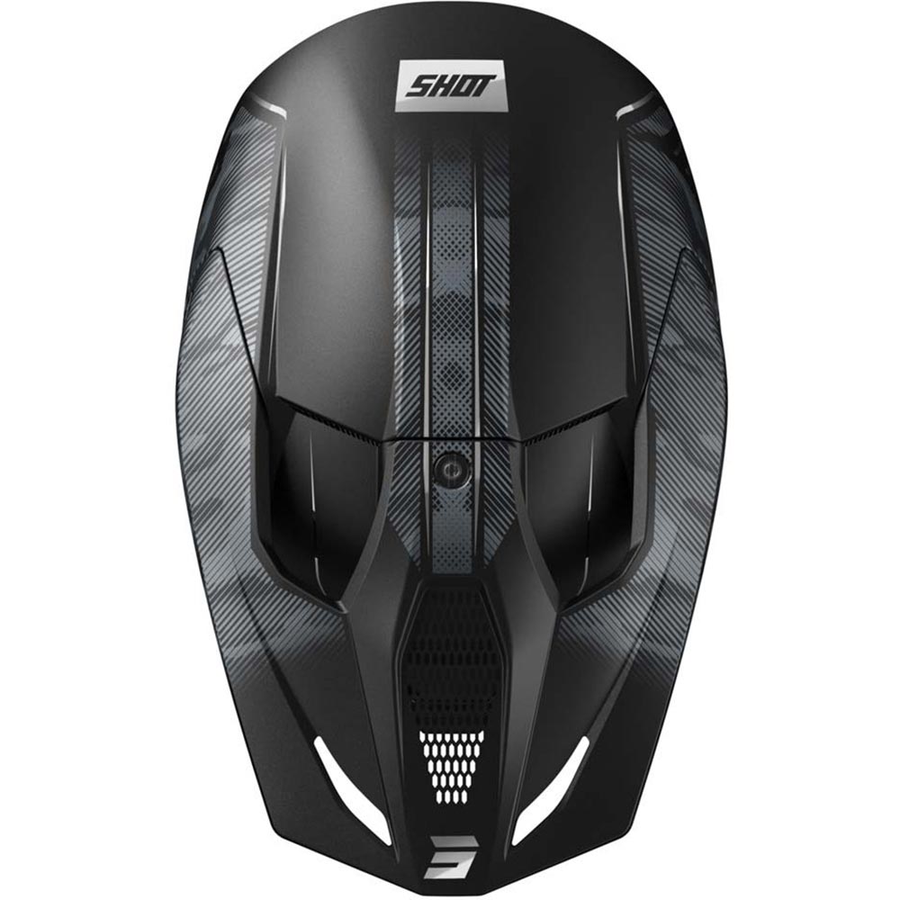 Shot - Casque Race Camo Tactic Noir / Gris / Mat