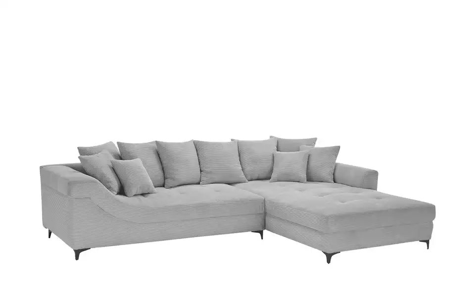 Ecksofa Jonna Hellgrau rechts