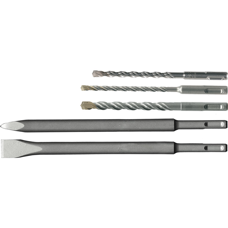 Milwaukee SDS-plus hamerboren- & beitelset 5-delig