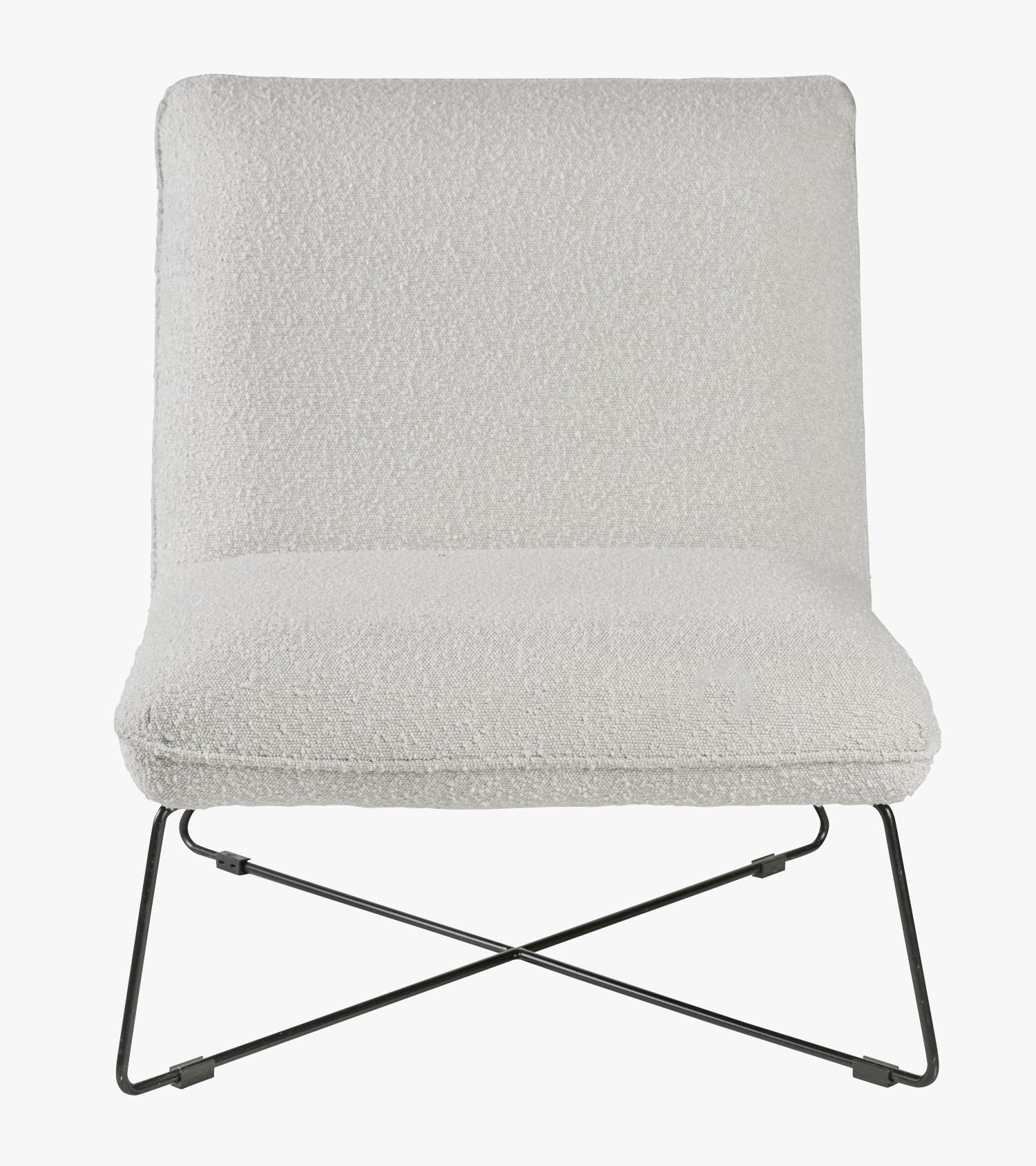 Loungestol lys brun - 72x83x82,5 cm