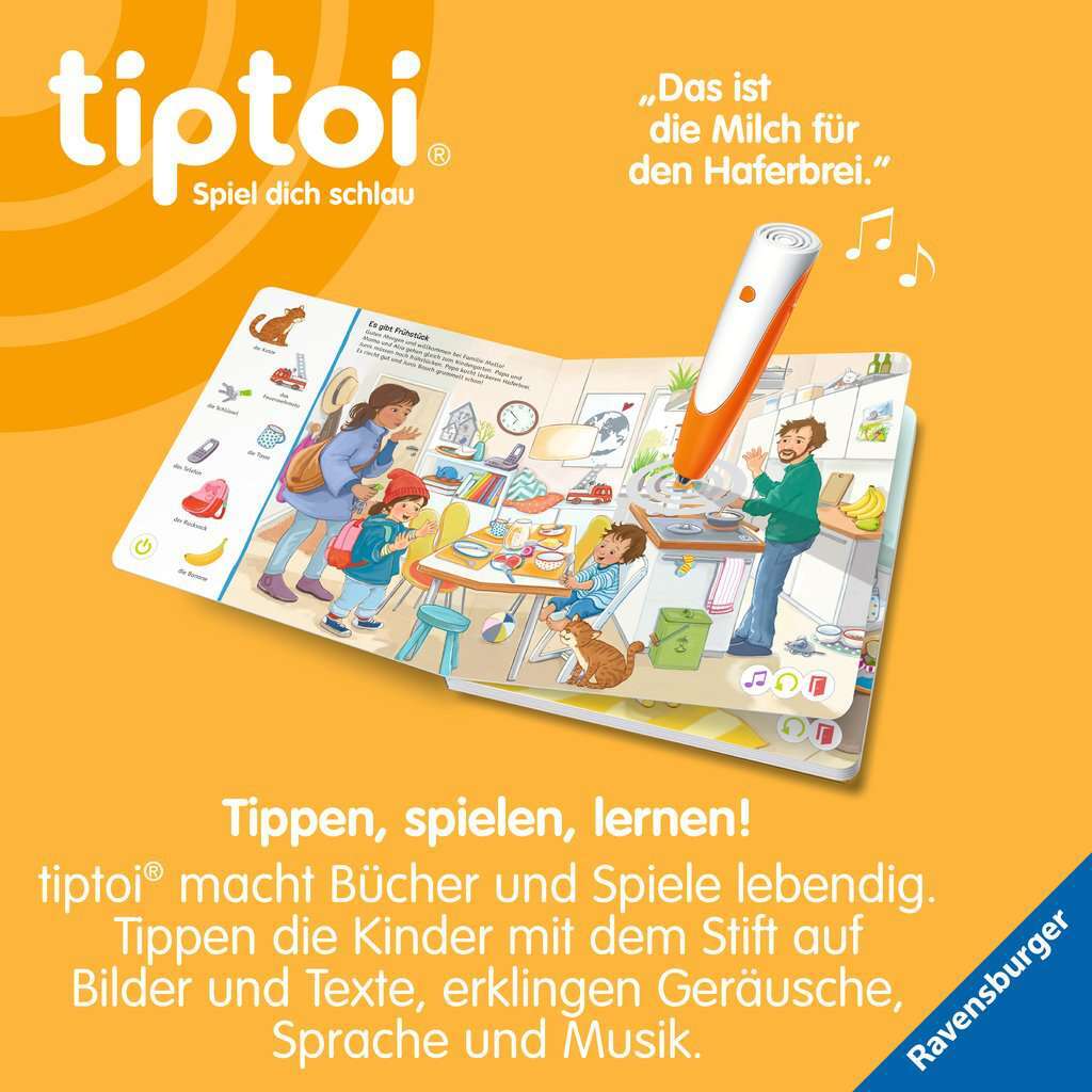 Ravensburger Spiel tiptoi® Starter-Set: Stift und Bilderbuch Meine Welt