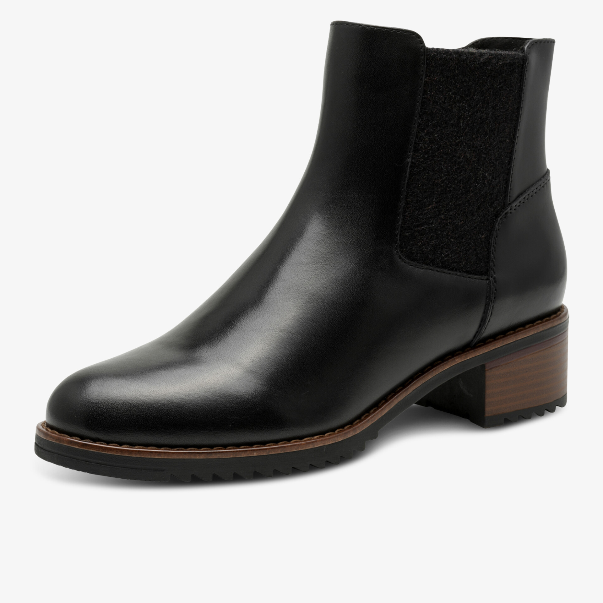 MARCO TOZZI Damen Chelsea Boots schwarz
