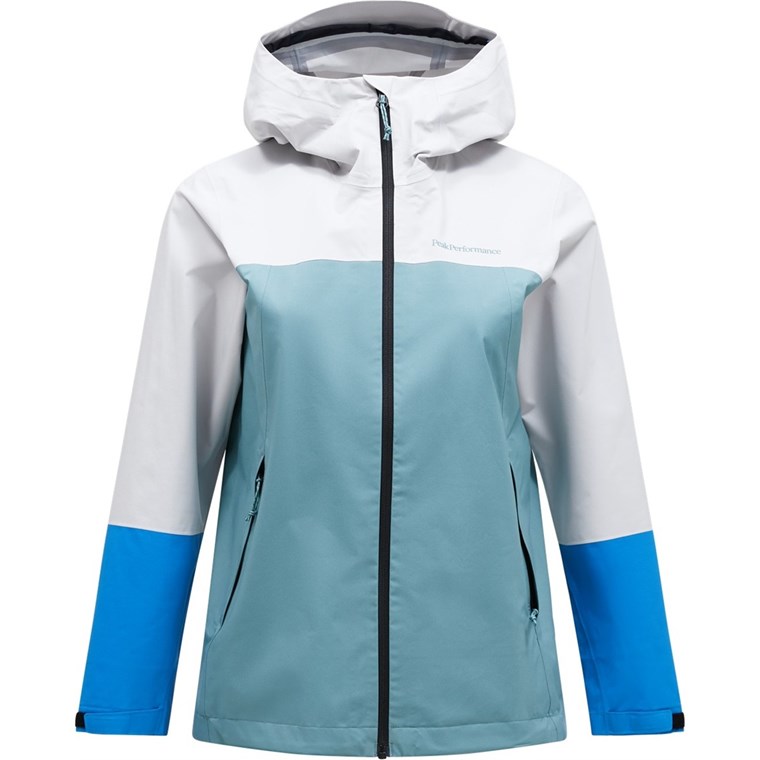 Peak Performance W Trail Hipe Shell Jacket Antarctica/Deluded Vision