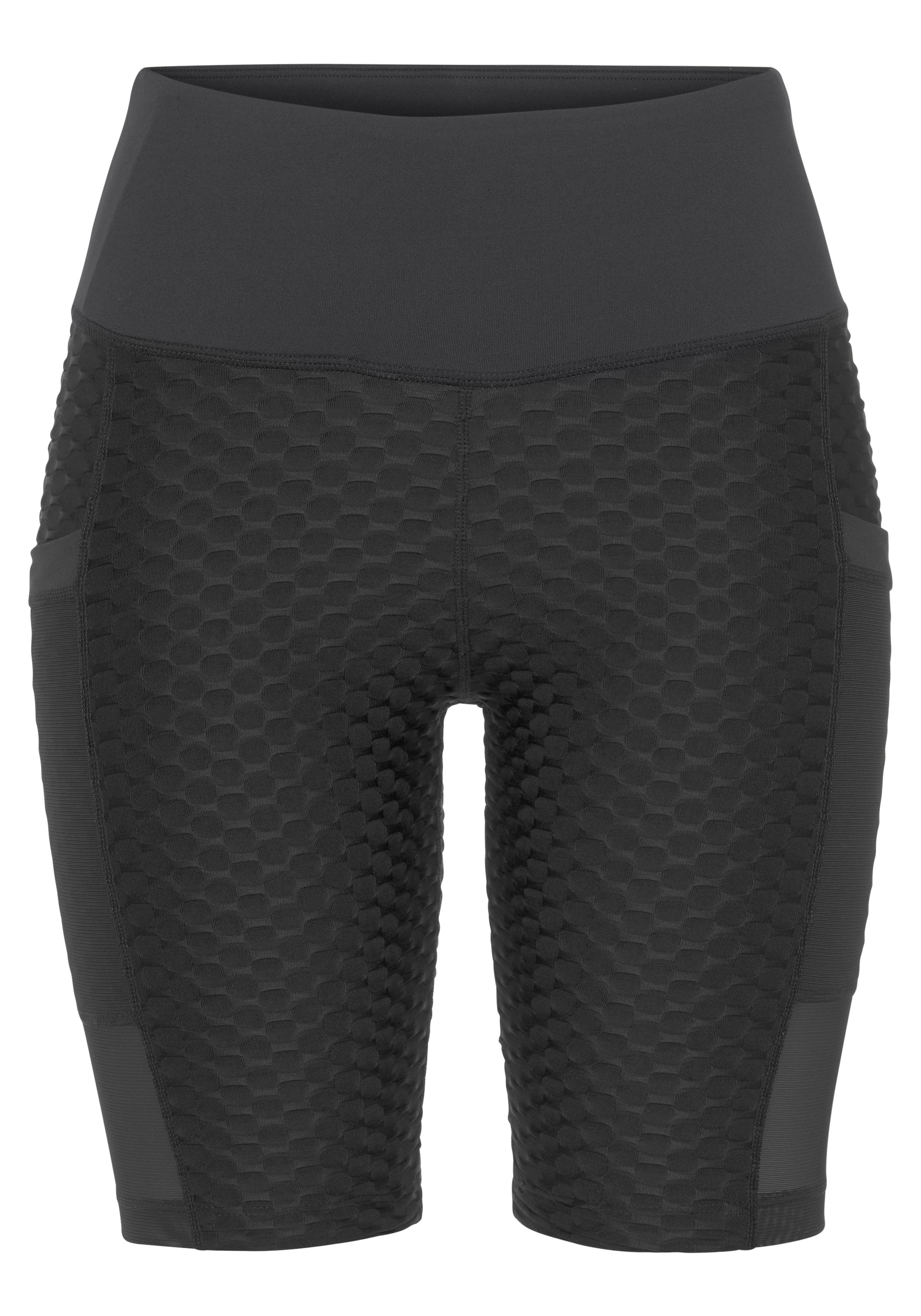 Vivance active Radlerhose  mit Wabendesgin und zwei Taschen