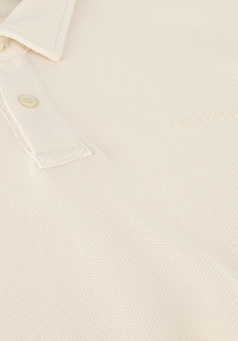 ANERKJENDT gebroken wit anerkjendt polo akrene s/s pique polo