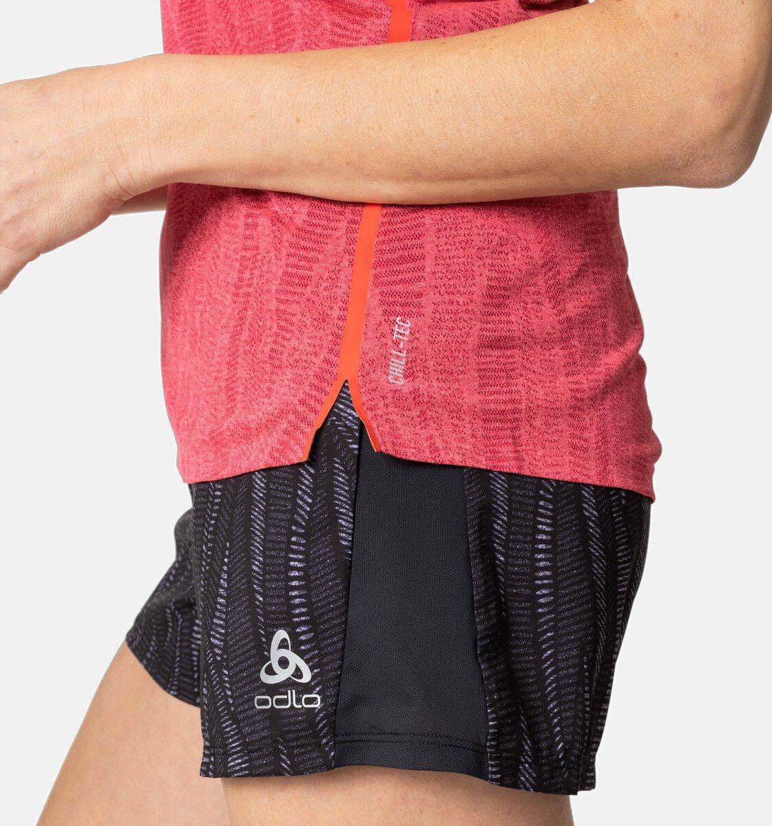 Odlo| Damen Laufshirt ZEROWEIGHT ENGINEERED CHILL-TEC