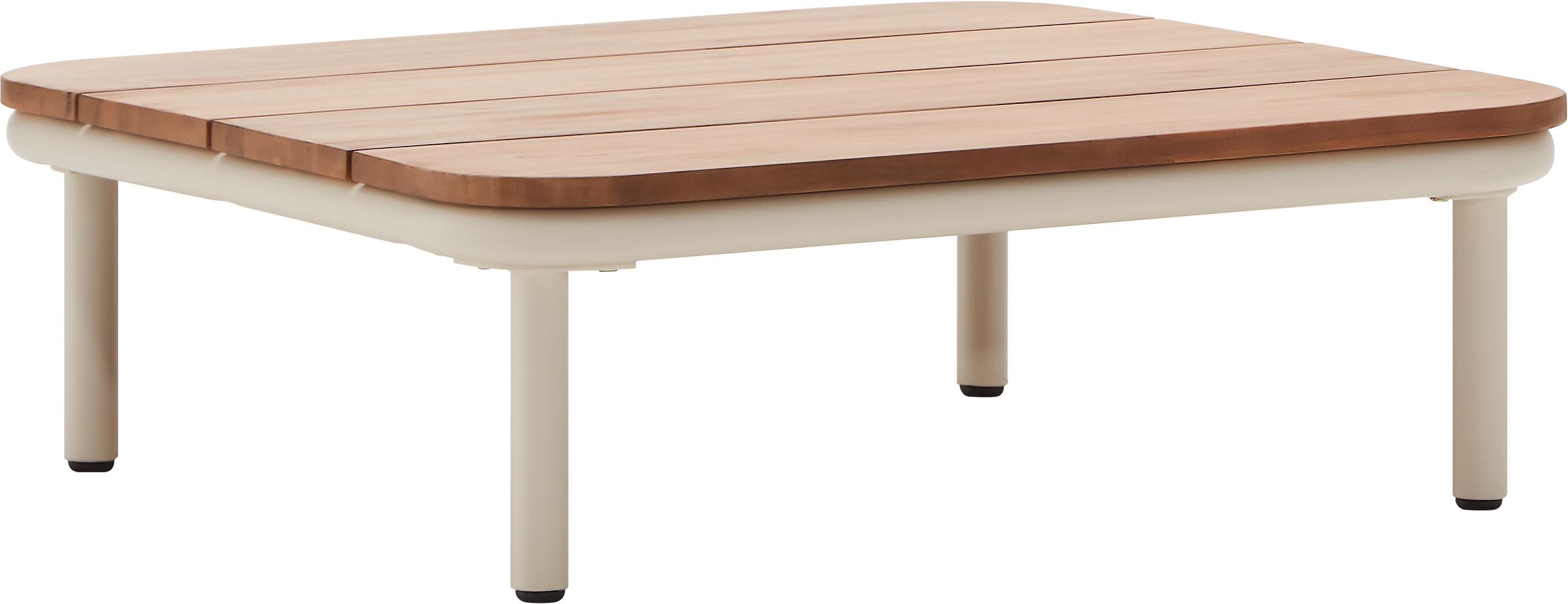 NIHOA Lounge 1er Element - Akazie / B: 76.0 cm x T: 76.0 cm x H: 25.0 cm