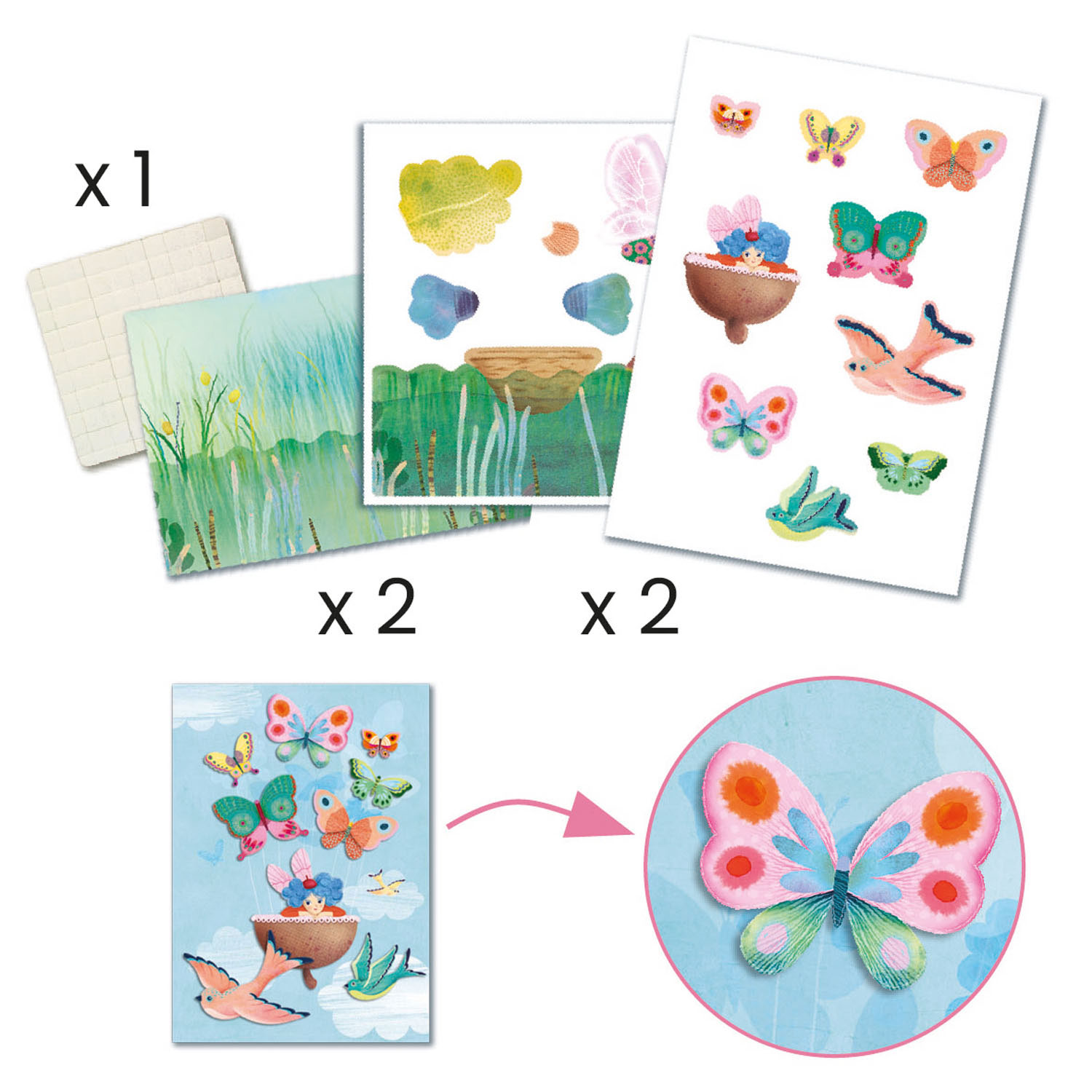 Djeco Fairxy Box Knutselset