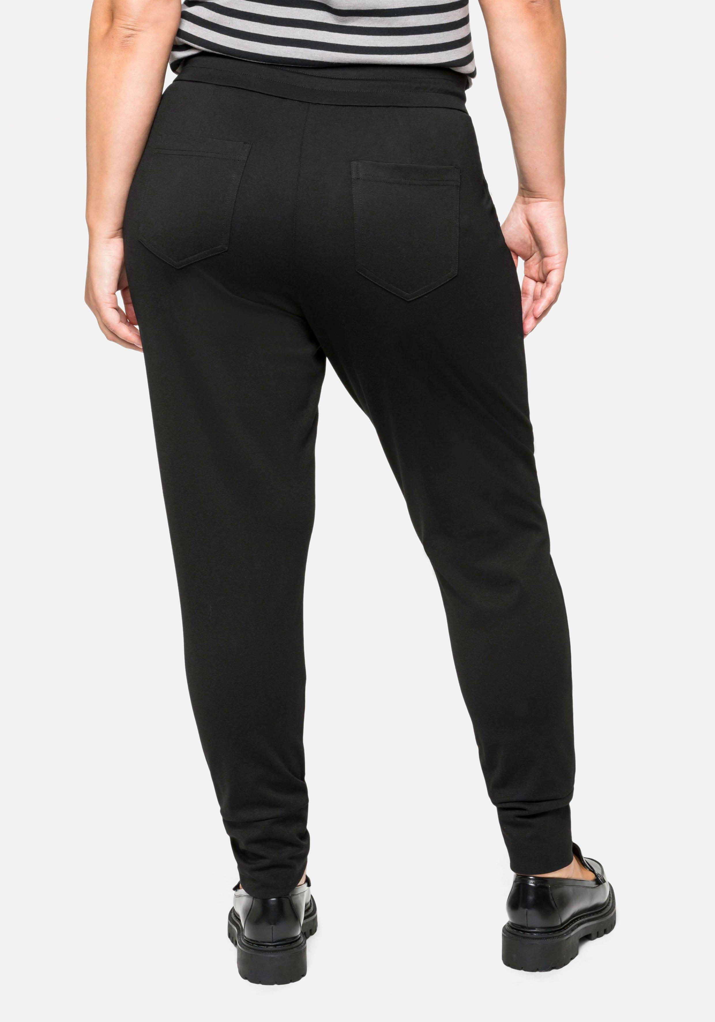 Joggpants mit Schlupfbund, aus Interlock-Qualität