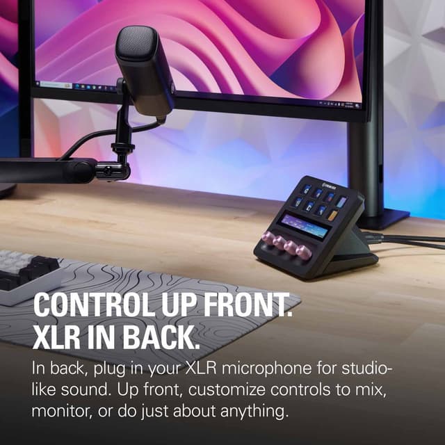 Elgato Stream Deck + XLR dockingstation