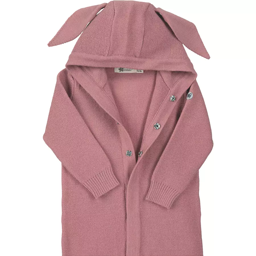 Sterntaler Strick-Overall rosa
