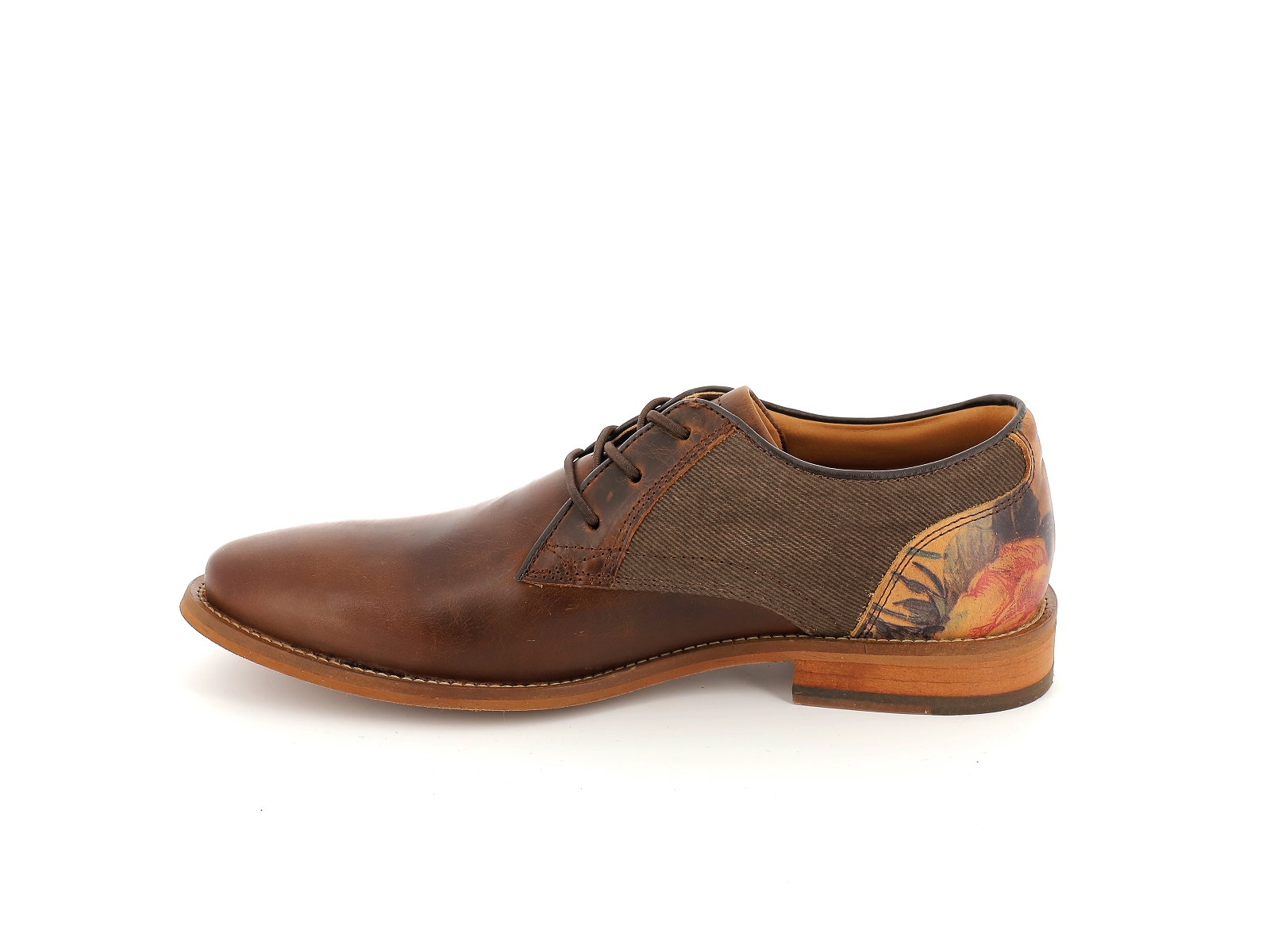 Bull boxer-674K20943A Cuir Marron Foncé