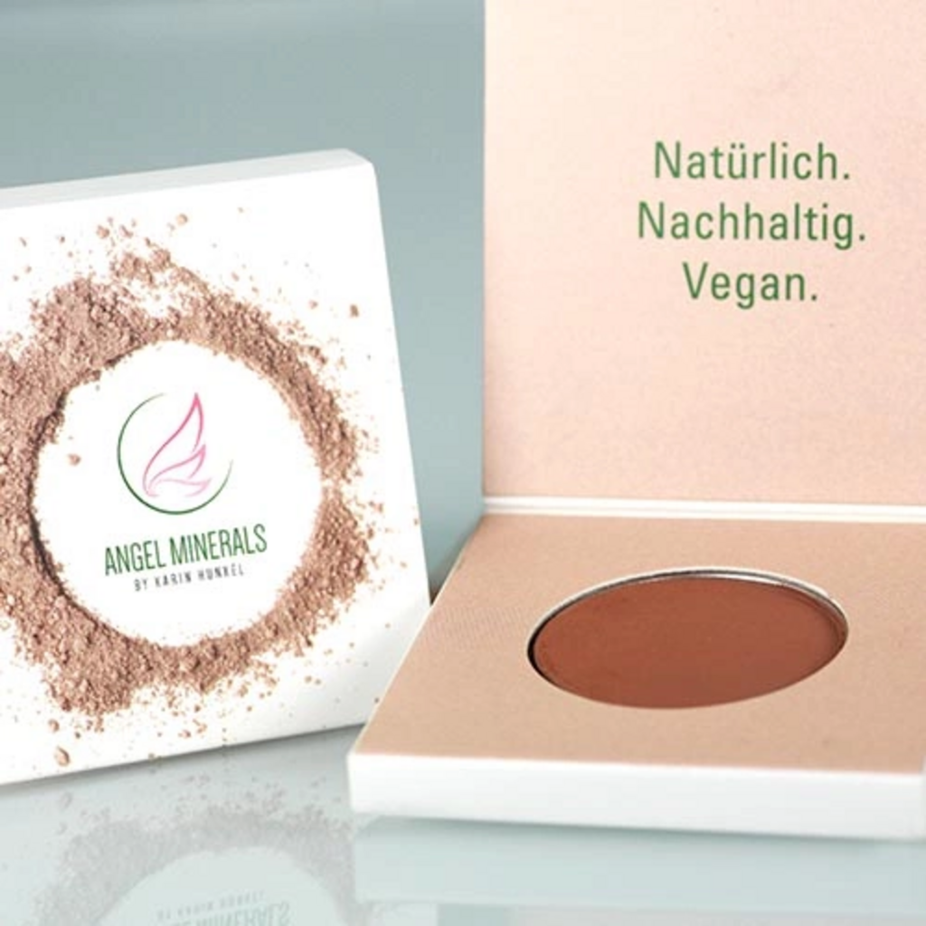ANGEL MINERALS  Eyeshadow Compact Refill, Chocolate Matt (2,50 g)