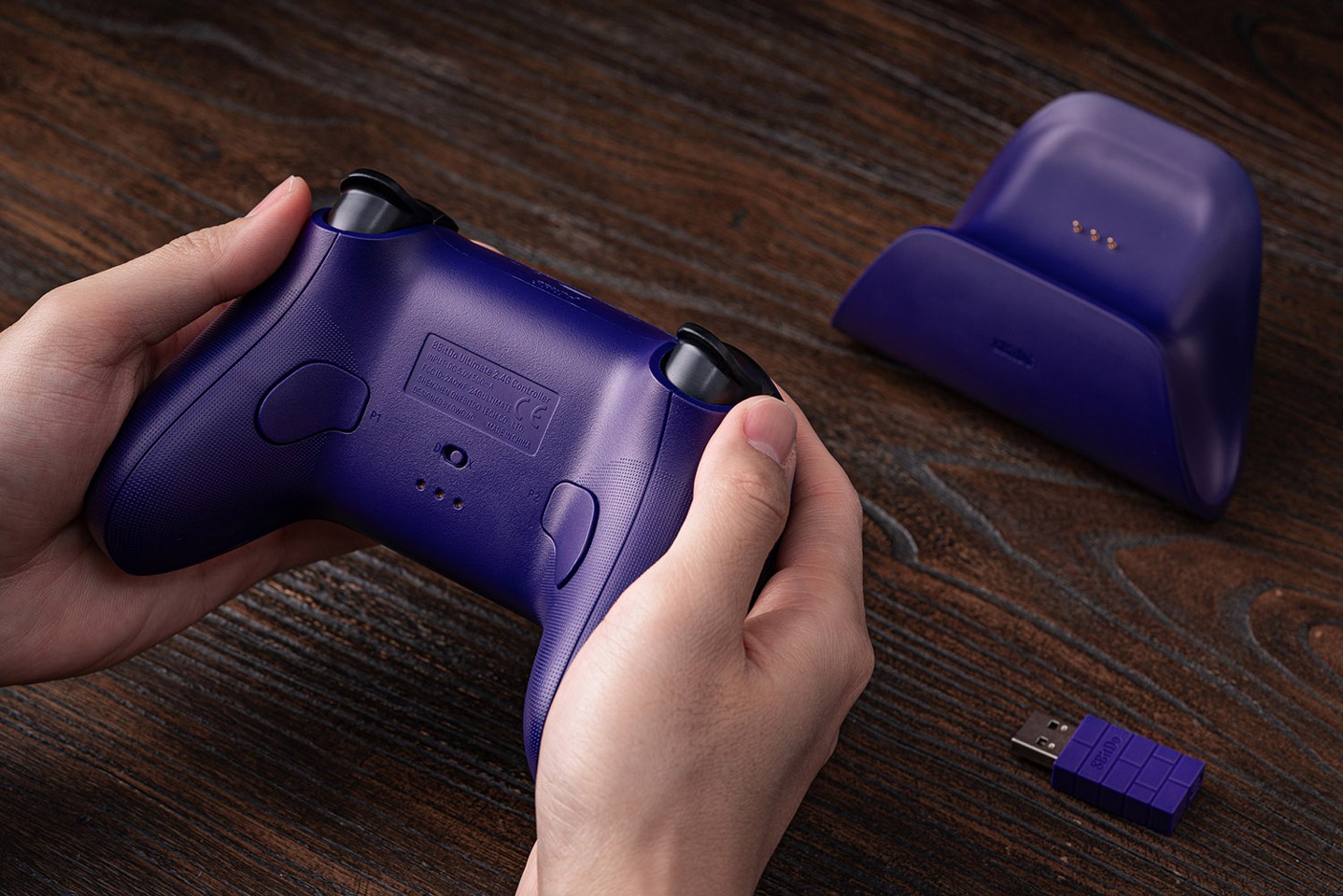 8BitDo Ultimate 2.4G Pad PC Hall Ed/Purple