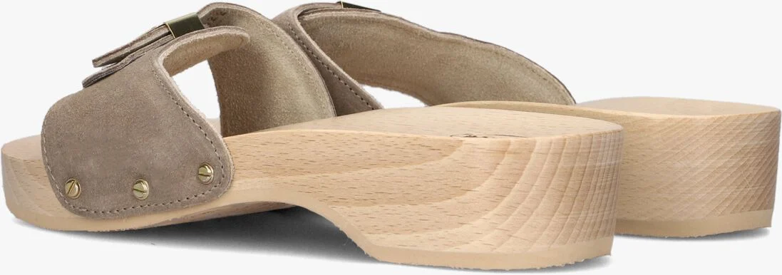 SCHOLL beige scholl slippers pescura heel