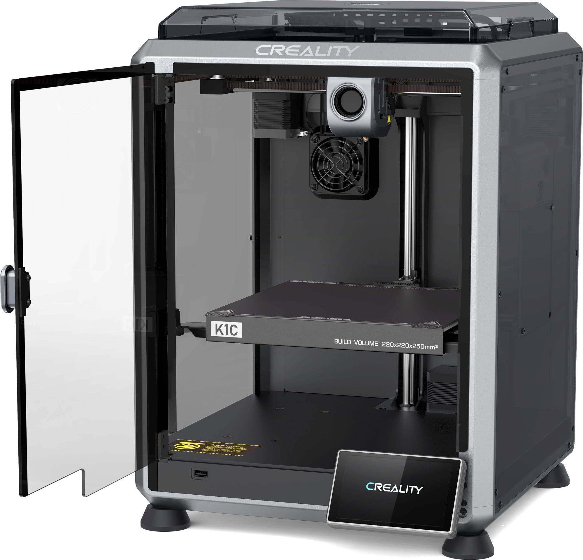 Creality  K1C    High Speed 3D-Drucker für den Druck mit kohlefaserverstärkten Materialien