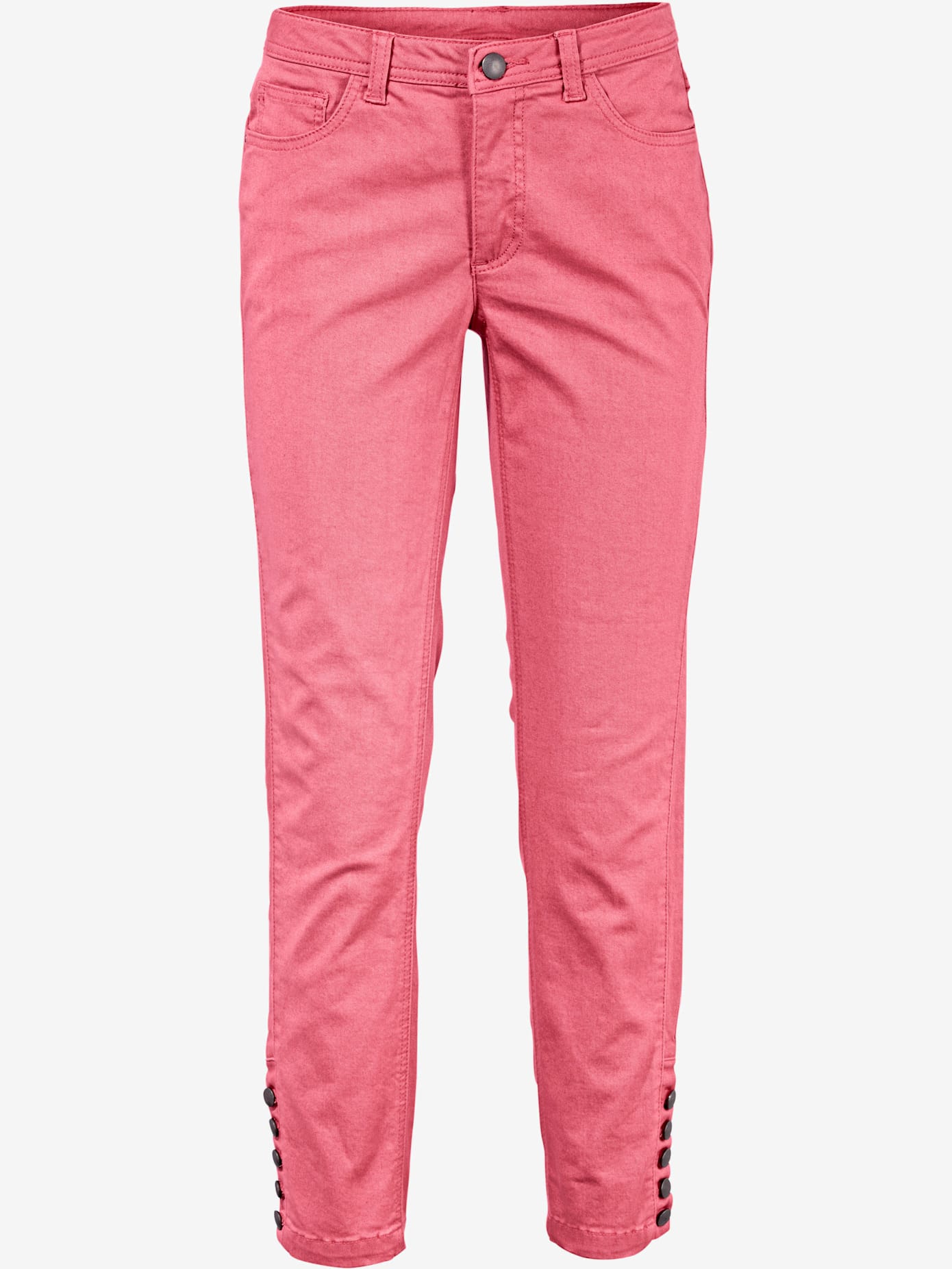 Pantalon effet ventre plat coupe skinny