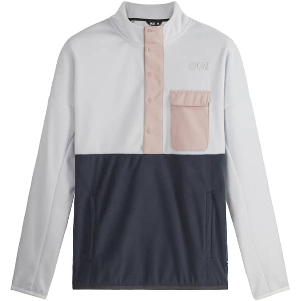Sweat polaire PICTURE ARCCA 1/4 FLEECE ICE MELT-DARK BLUE