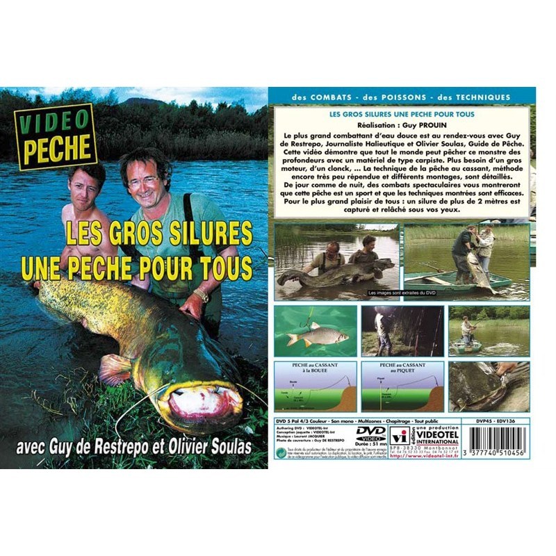 Dvd - Les Gros Silures Un Peche Pour Tous