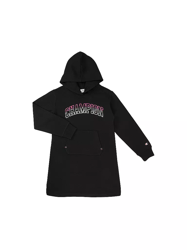 CHAMPION Mädchen Sweatkleid schwarz