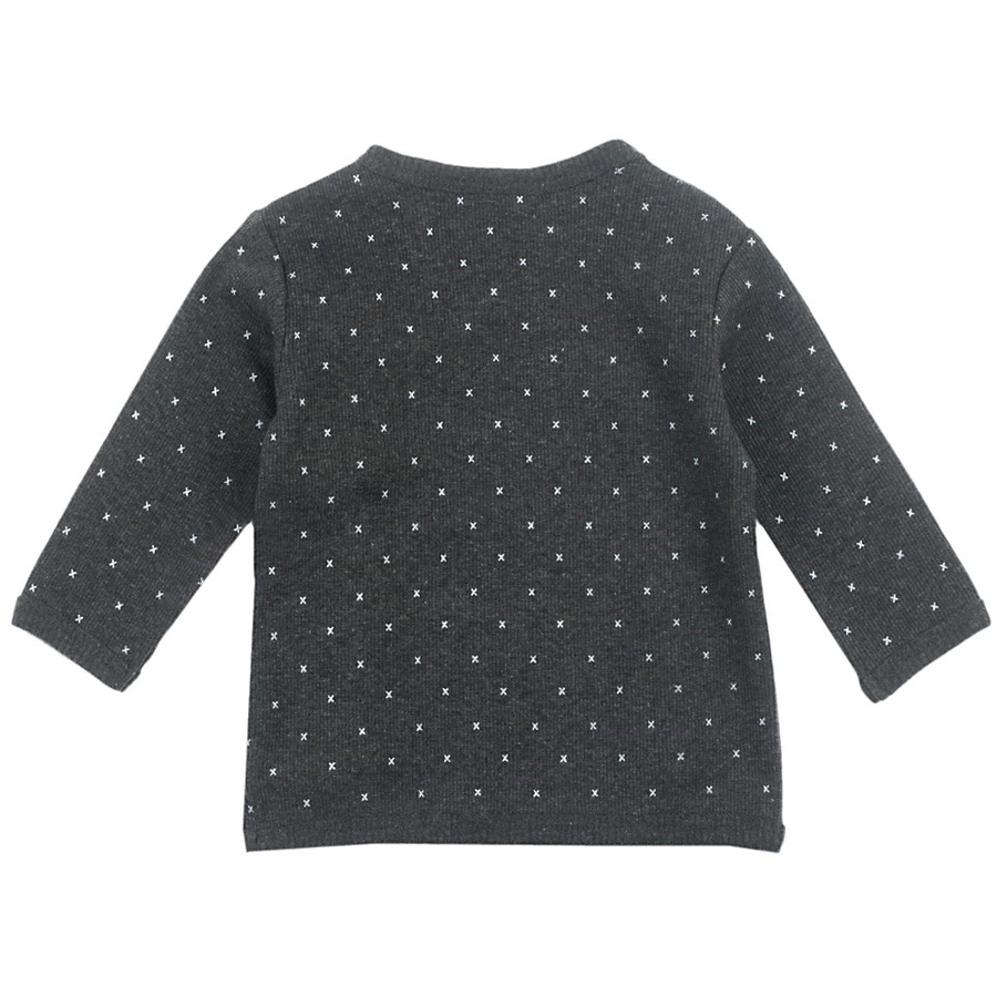 Feetje Wickelshirt Mini Person anthrazit-melange