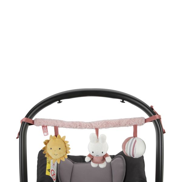 Nijntje Fluffy Wagenspanner - Pink